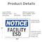 Signmission Safety Culture Sign, 10 in Width, Plastic, Rectangle OS-2PACK-NS-P-710-L-12401 - alternate 3